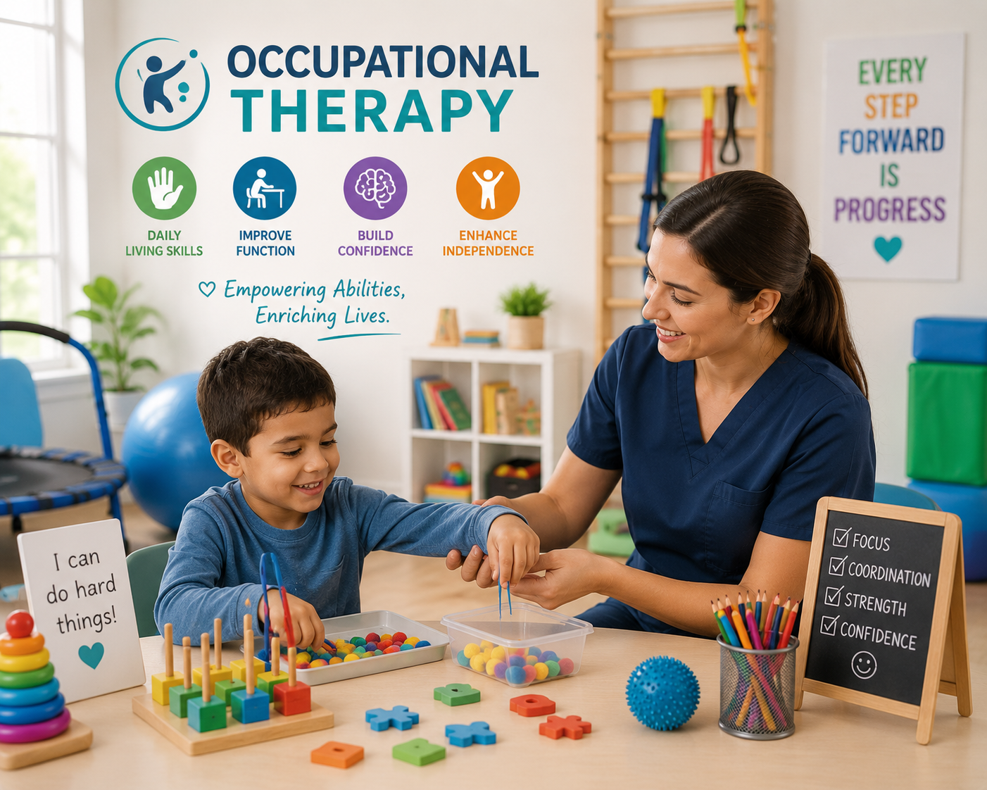 Occupational Therapy Session at Infinity Rehabilitation Centre Barnala